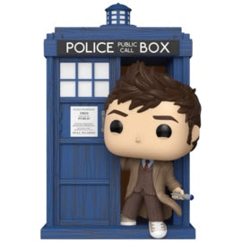 Tenth Doctor with TARDIS Funko Pop! Vinyl