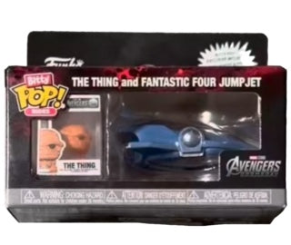 The Thing and Fantastic Four Jump Jet Marvel Funko Bitty Pop!
