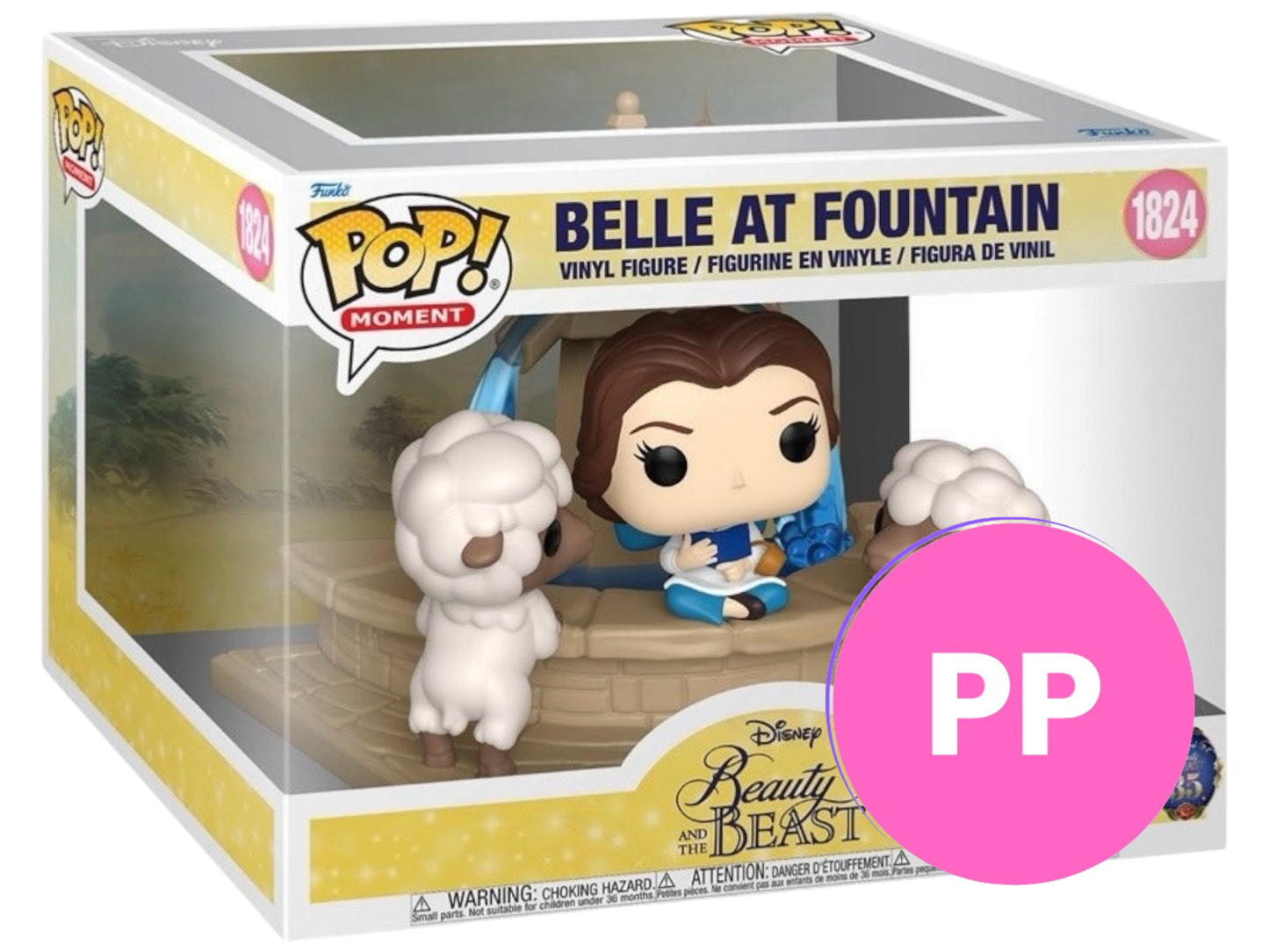 Belle at Fountain #1824