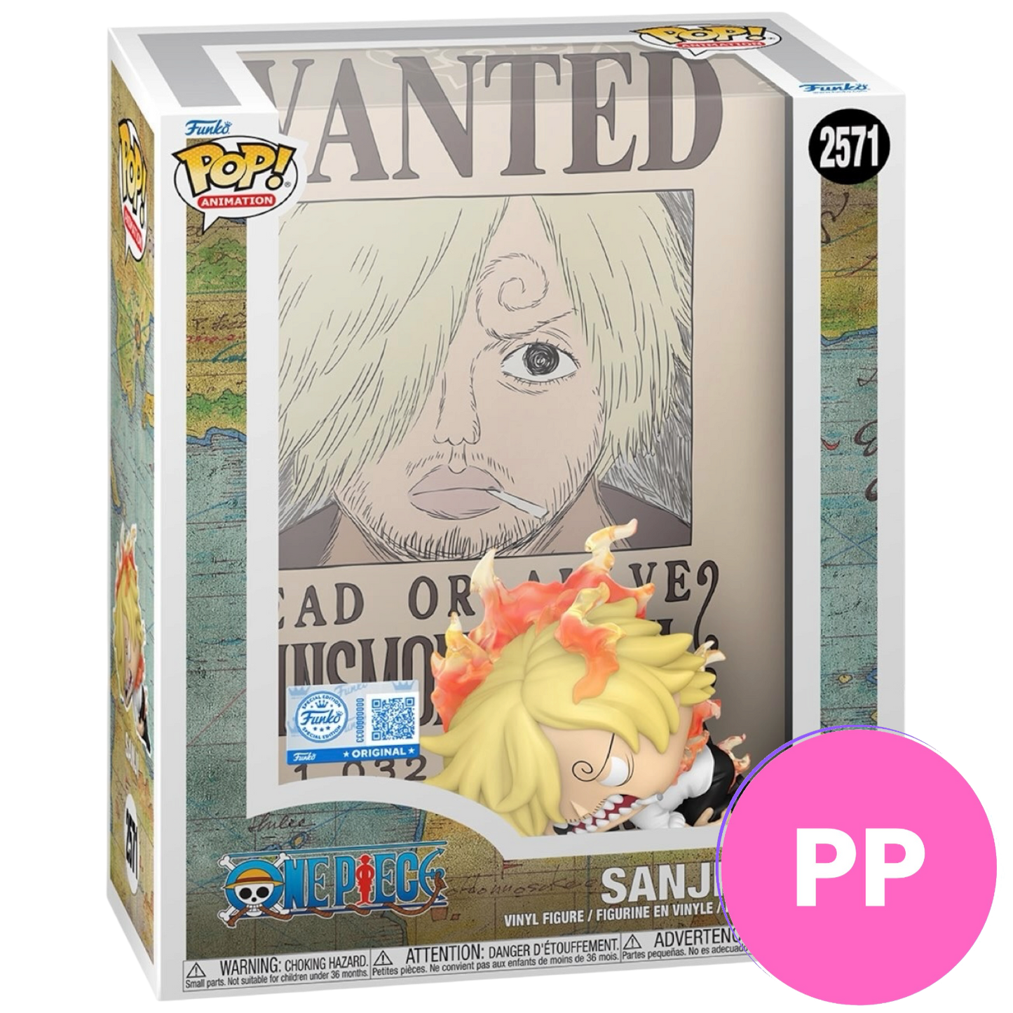 Sanji Wanted Poster #2571 Pre-Order