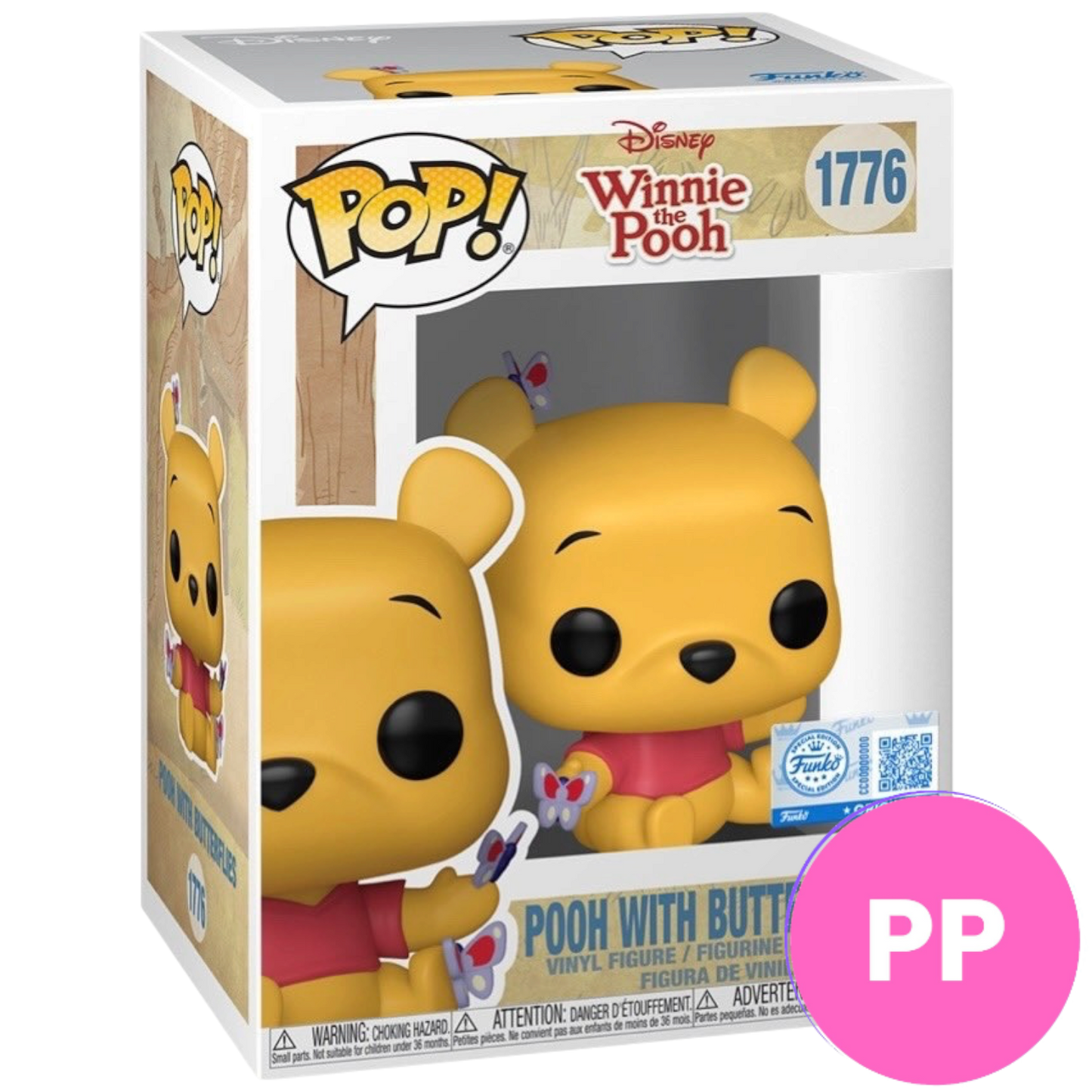 Pooh with Butterflies #1776