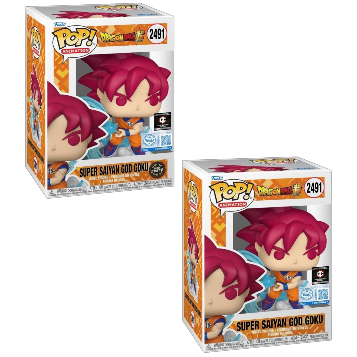 Super Saiyan God Goku Chalice Pre-Release Chase Bundle: 2 Pops
