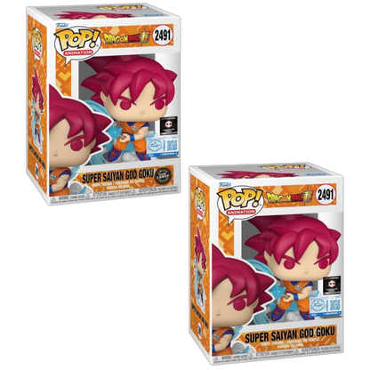 Super Saiyan God Goku Chalice Pre-Release Chase Bundle: 2 Pops