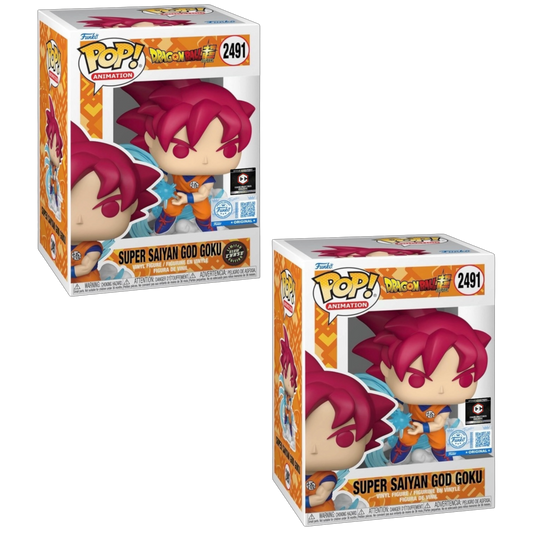 Super Saiyan God Goku Chalice Pre-Release Chase Bundle: 2 Pops